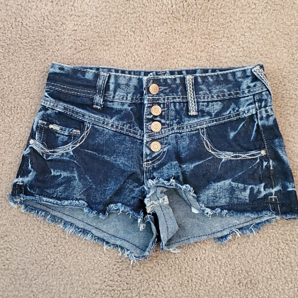 EUC High Waisted Jean Shorts